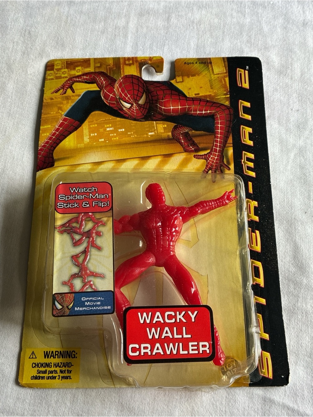 Marvel Red Wacky Wall Crawler Spider-Man Figure